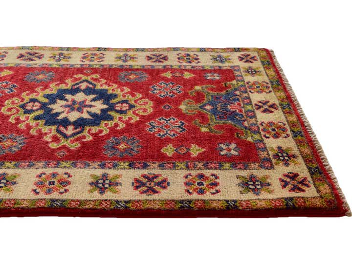 2' x 3' 2 Hand Knotted Kazak Rug
