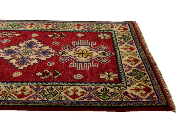 Detail image of 2' x 3' 1 Hand Knotted Kazak Rug