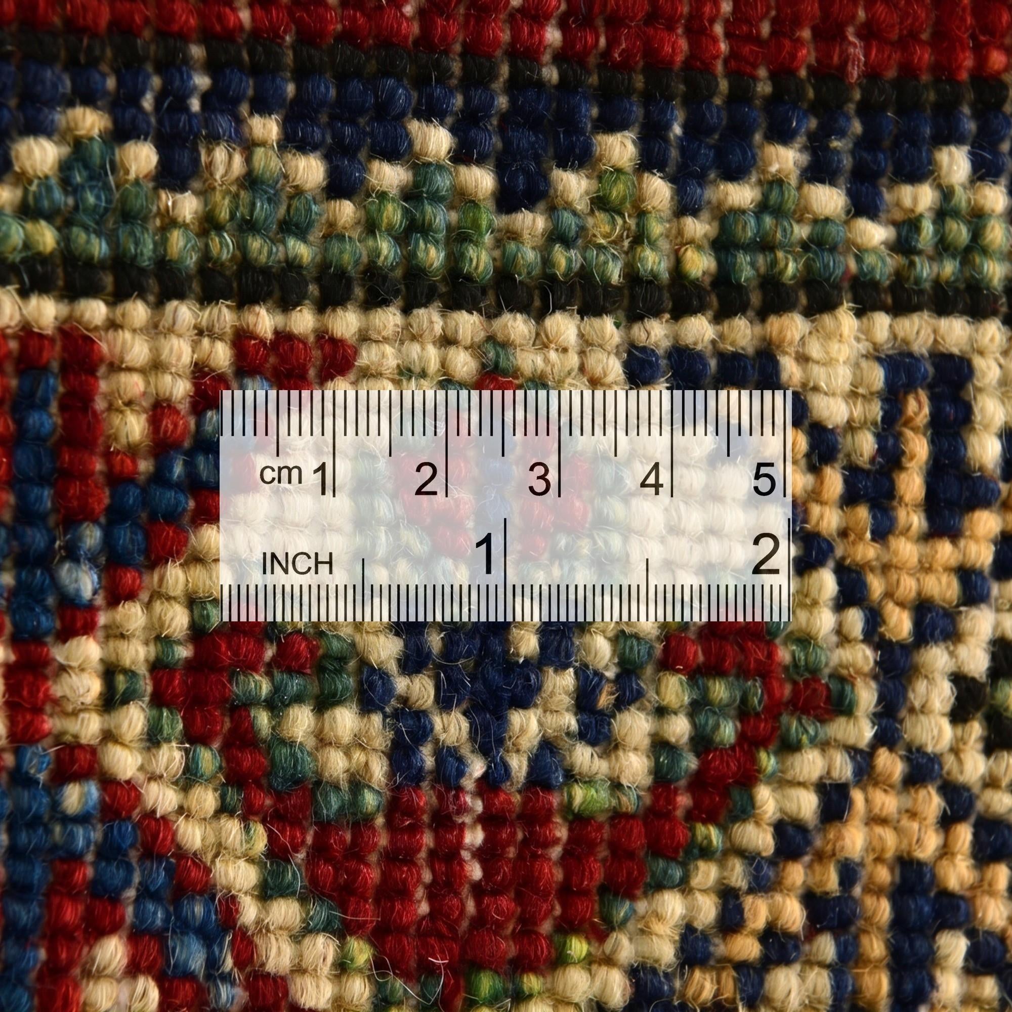 2' x 3' 1 Hand Knotted Kazak Rug