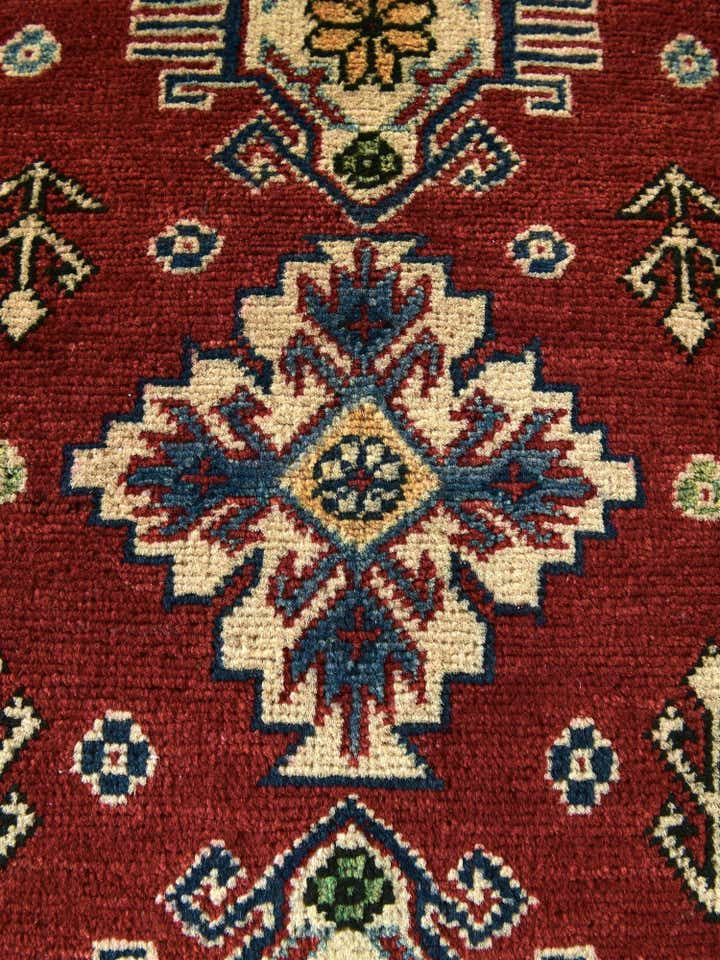 2' x 3' 1 Hand Knotted Kazak Rug