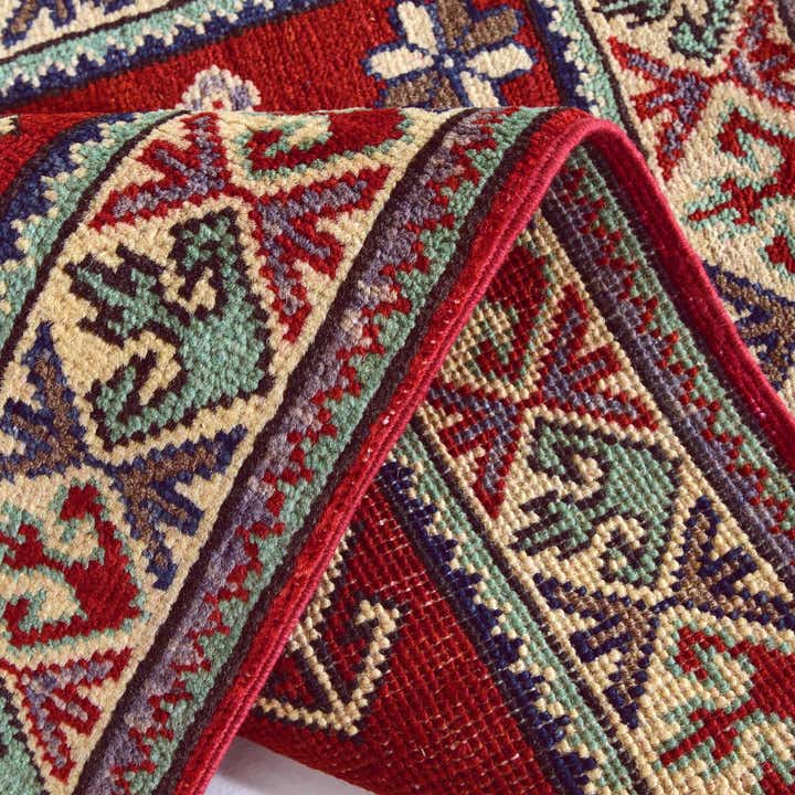 2' x 3' Hand Knotted Kazak Rug