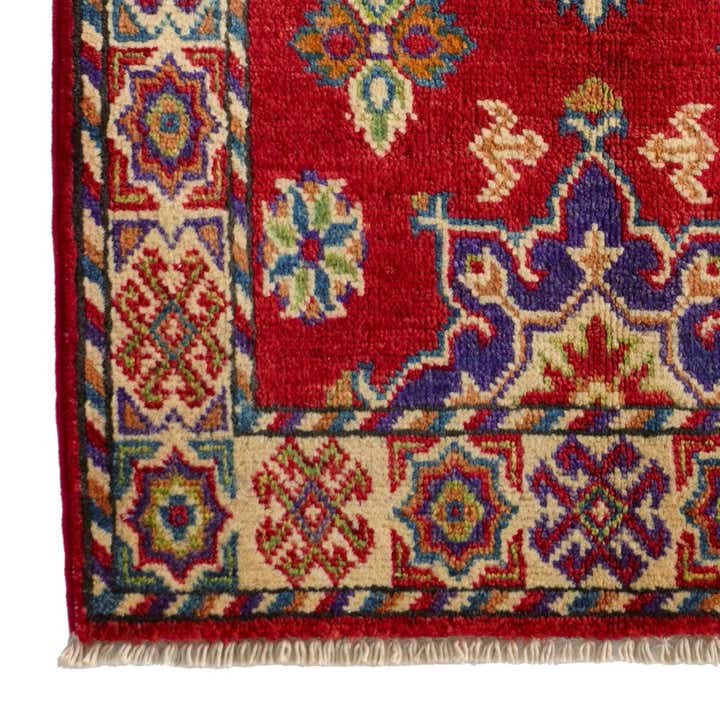 1' 11 x 3' 1 Hand Knotted Kazak Rug