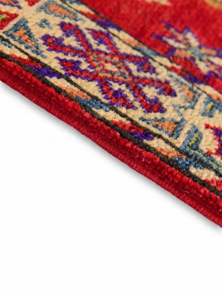 60cm x 95cm anudado a mano Kazak Alfombra