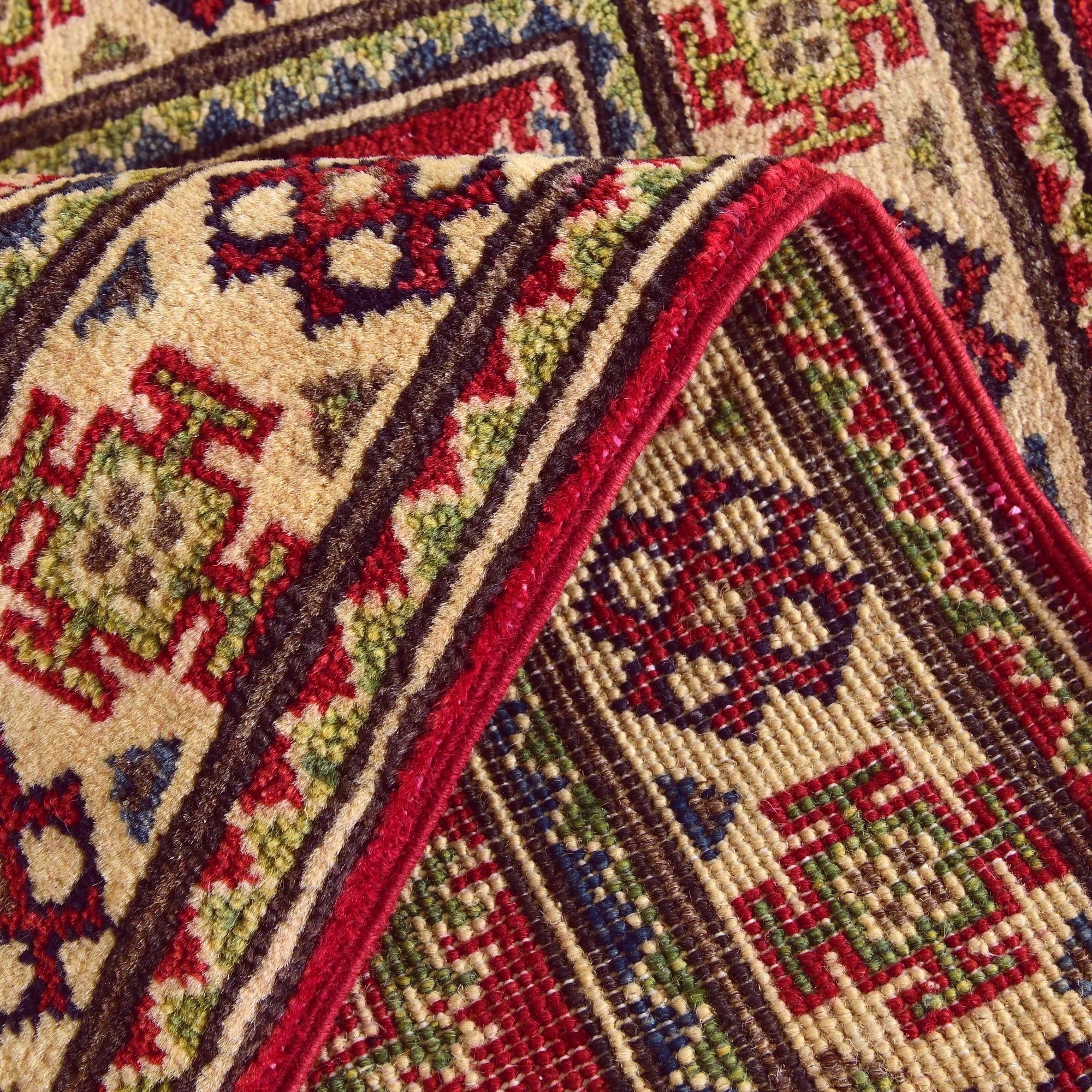 2' x 2' 10 Hand Knotted Kazak Rug