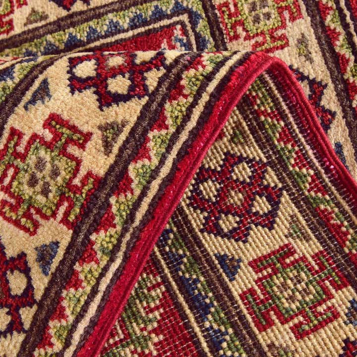 2' x 2' 10 Hand Knotted Kazak Rug