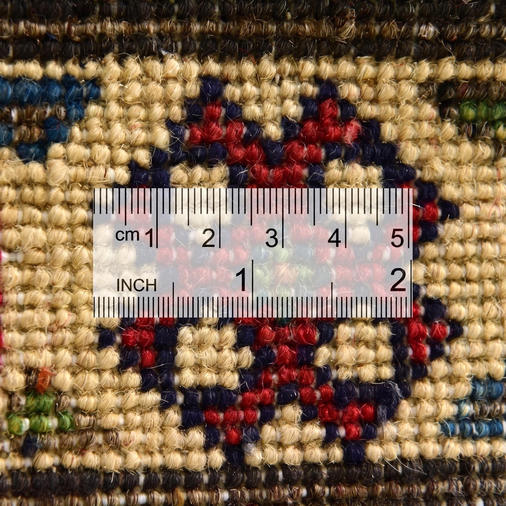 2' x 2' 10 Hand Knotted Kazak Rug