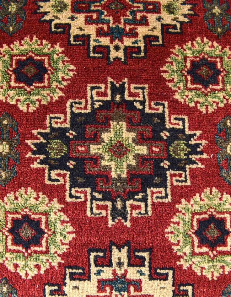 Detail image of 2' x 2' 10 Hand Knotted Kazak Rug