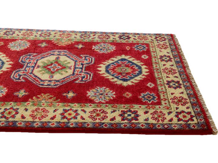 2' x 3' Hand Knotted Kazak Rug