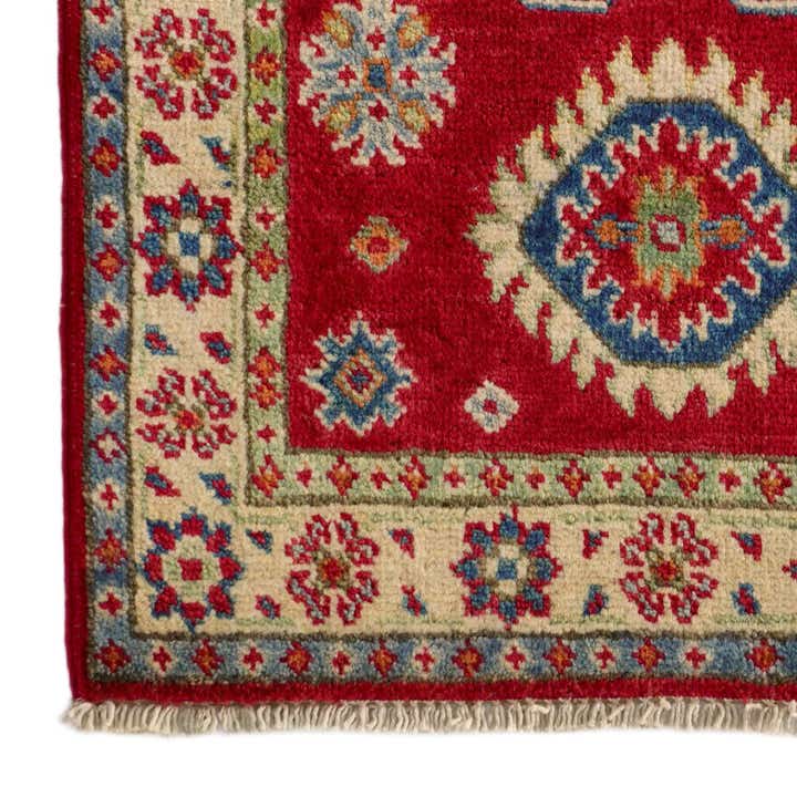 2' x 3' Hand Knotted Kazak Rug