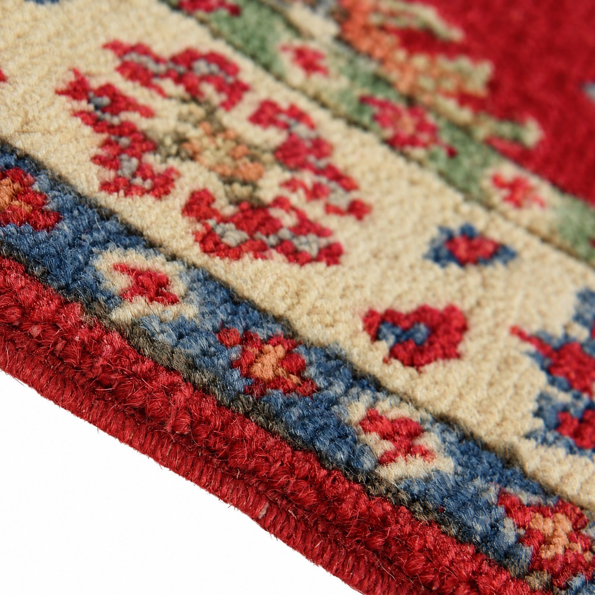 60cm x 90cm Hand Knotted Kazak Rug