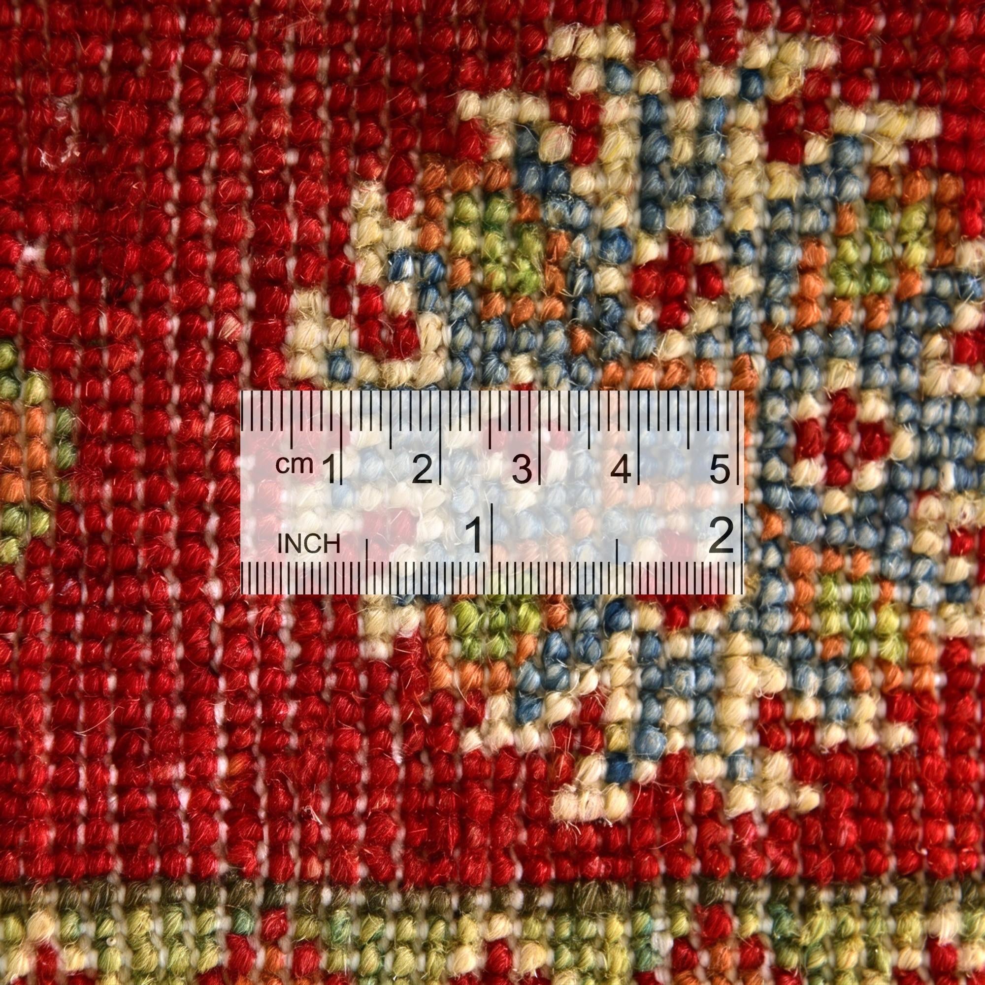 2' x 3' Hand Knotted Kazak Rug