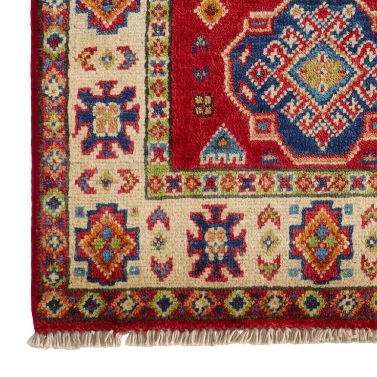 Detail image of 2' x 3' 2 Hand Knotted Kazak Rug