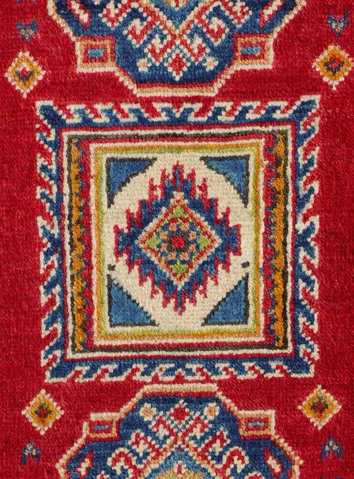 2' x 3' 2 Hand Knotted Kazak Rug