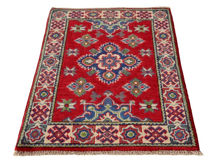 Detail image of 2' x 2' 11 Hand Knotted Kazak Rug