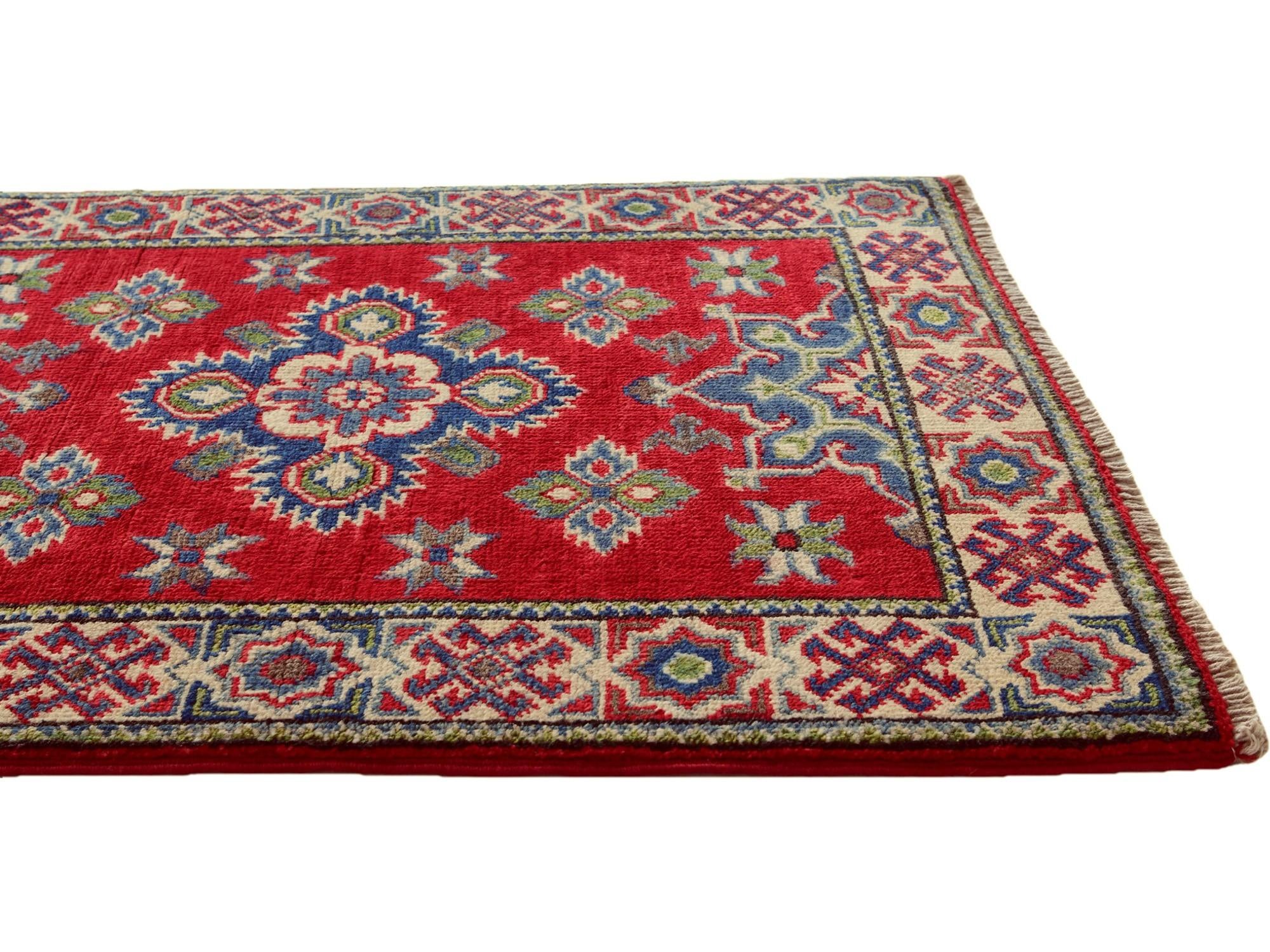 2' x 2' 11 Hand Knotted Kazak Rug