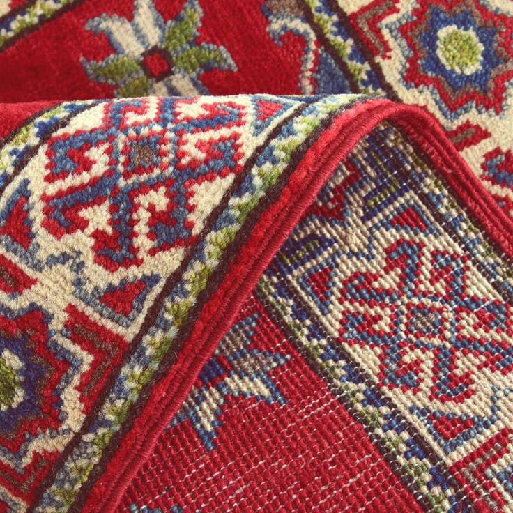 Detail image of 2' x 2' 11 Hand Knotted Kazak Rug