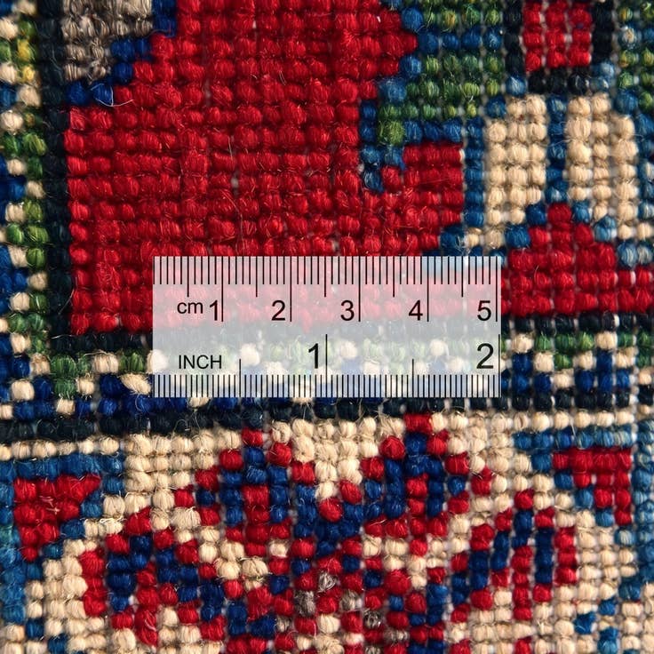Detail image of 2' x 2' 11 Hand Knotted Kazak Rug