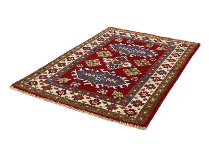 2' 1 x 3' Hand Knotted Kazak Rug