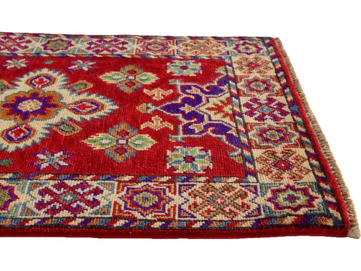 Detail image of 2' x 3' 1 Hand Knotted Kazak Rug