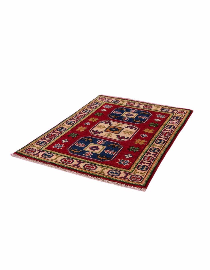 Detail image of 2' x 3' Hand Knotted Kazak Rug