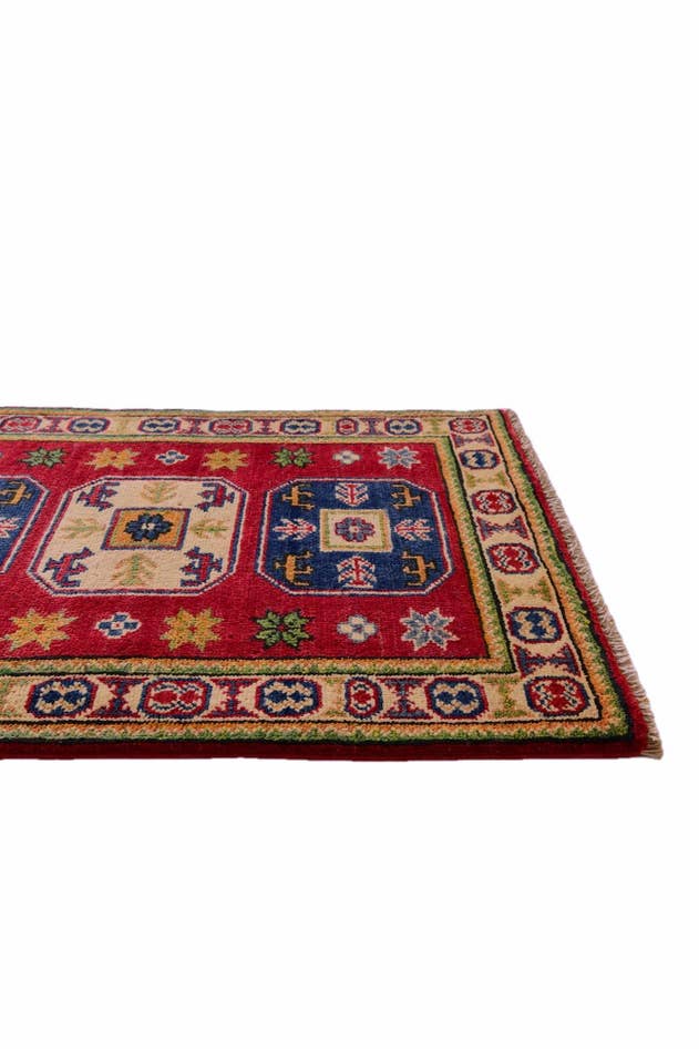 Detail image of 2' x 3' Hand Knotted Kazak Rug