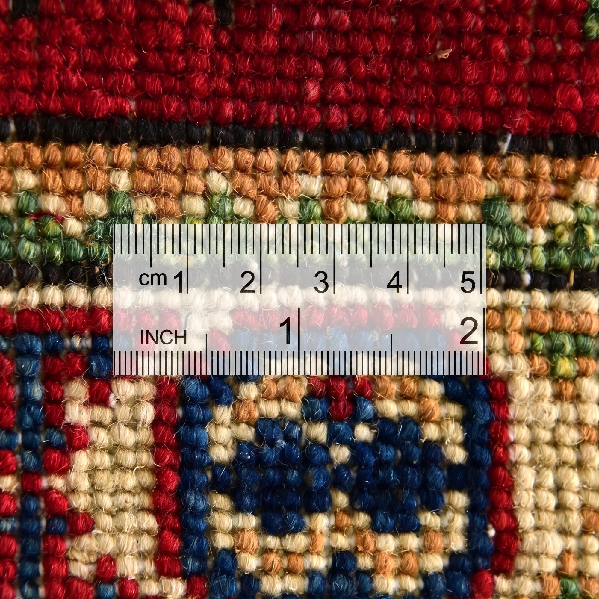2' x 3' Hand Knotted Kazak Rug