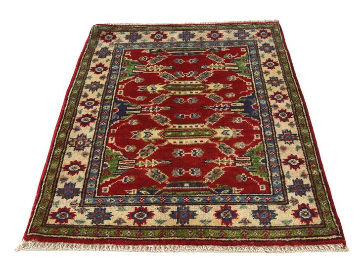 Detail image of 2' 2 x 3' 1 Hand Knotted Kazak Rug