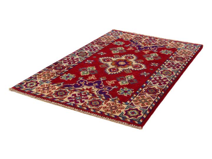 2' 1 x 3' Hand Knotted Kazak Rug