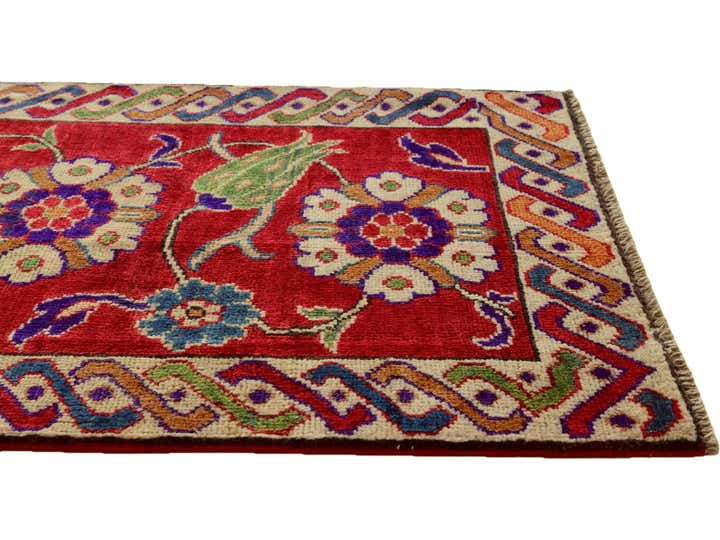 2' x 2' 11 Hand Knotted Kazak Rug