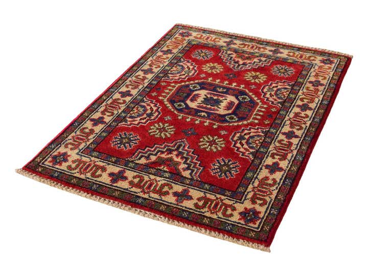 2' x 2' 11 Hand Knotted Kazak Rug