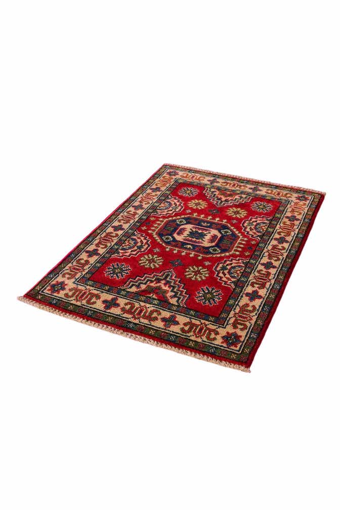 2' x 2' 11 Hand Knotted Kazak Rug