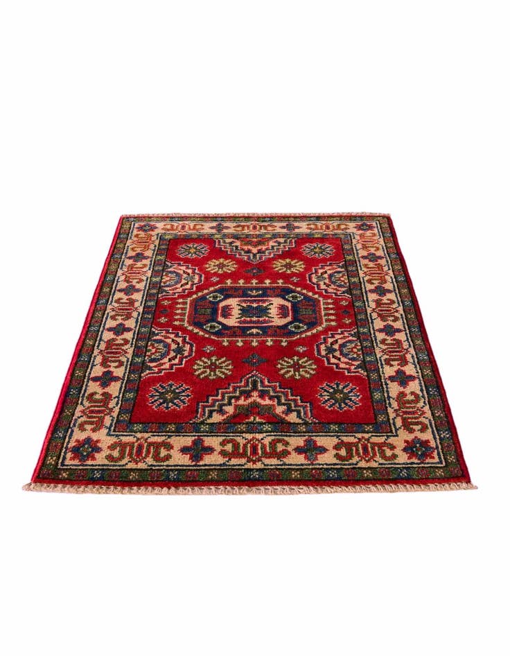 Detail image of 2' x 2' 11 Hand Knotted Kazak Rug