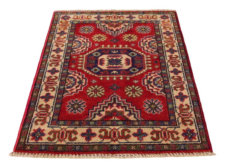 Detail image of 2' x 2' 11 Hand Knotted Kazak Rug