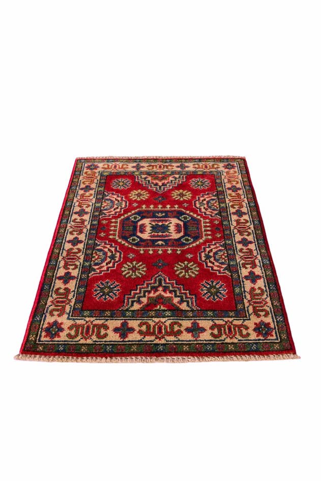 Detail image of 2' x 2' 11 Hand Knotted Kazak Rug