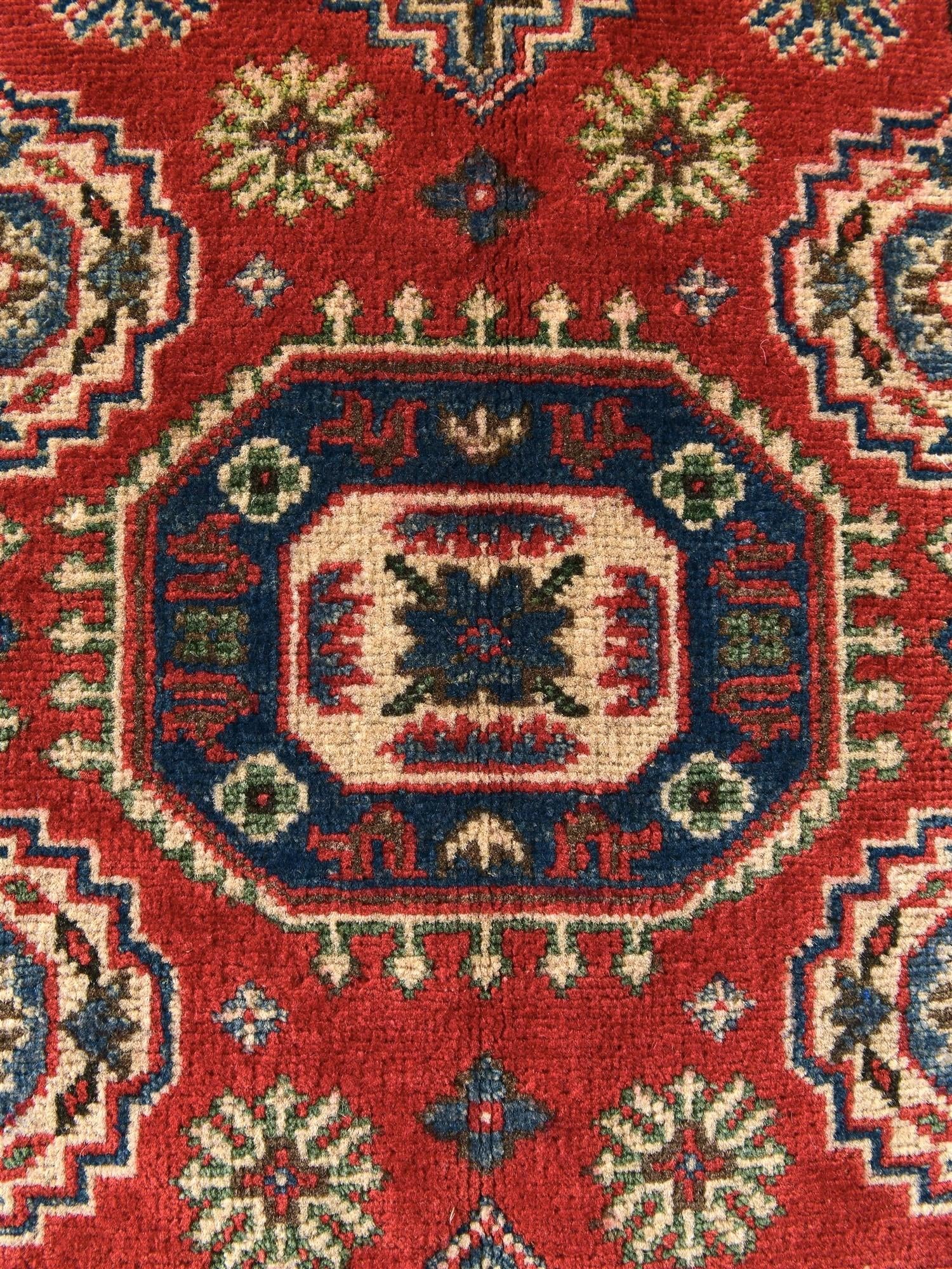 2' x 2' 11 Hand Knotted Kazak Rug
