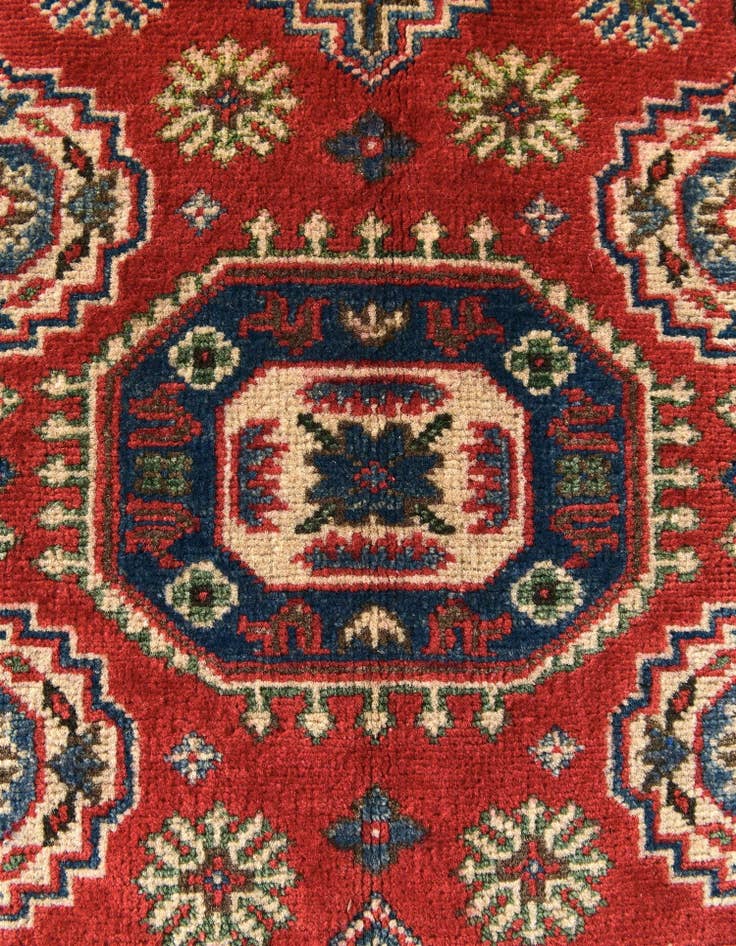 Detail image of 2' x 2' 11 Hand Knotted Kazak Rug