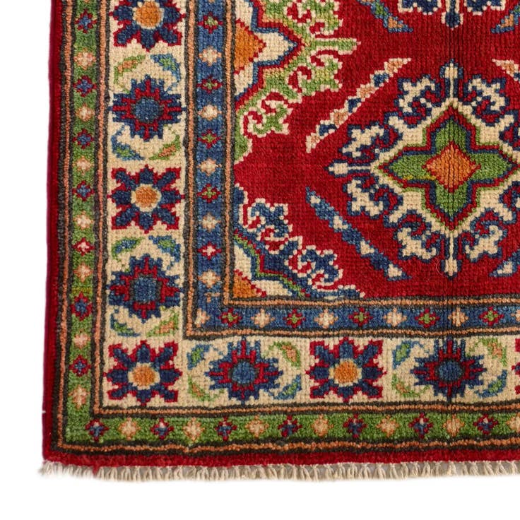 Detail image of 2' x 3' Hand Knotted Kazak Rug