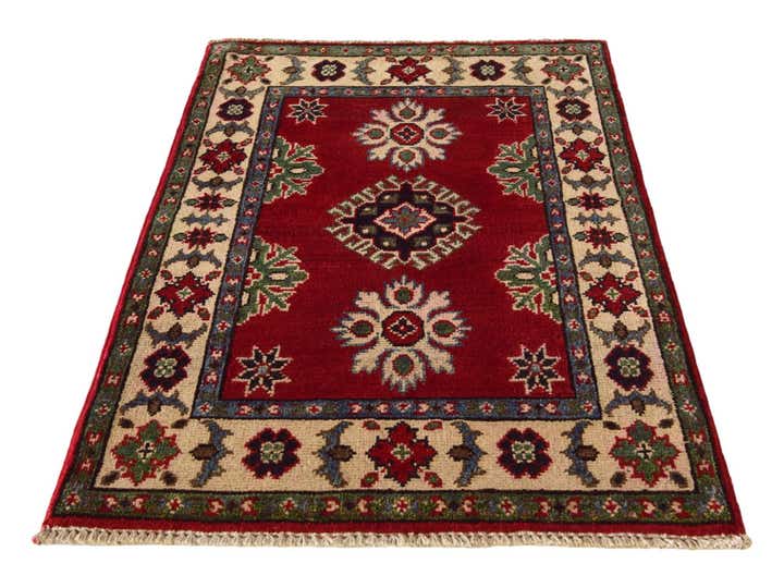 2' x 3' 2 Hand Knotted Kazak Rug