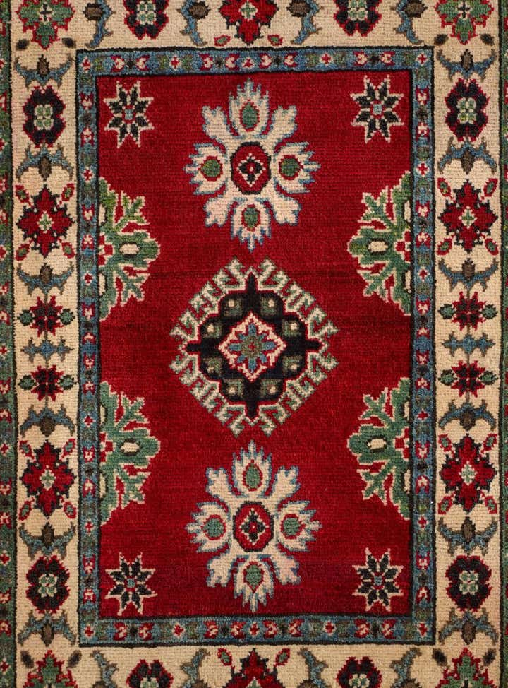 2' x 3' 2 Hand Knotted Kazak Rug