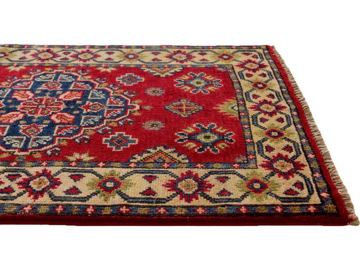 Detail image of 2' x 3' 4 Hand Knotted Kazak Rug