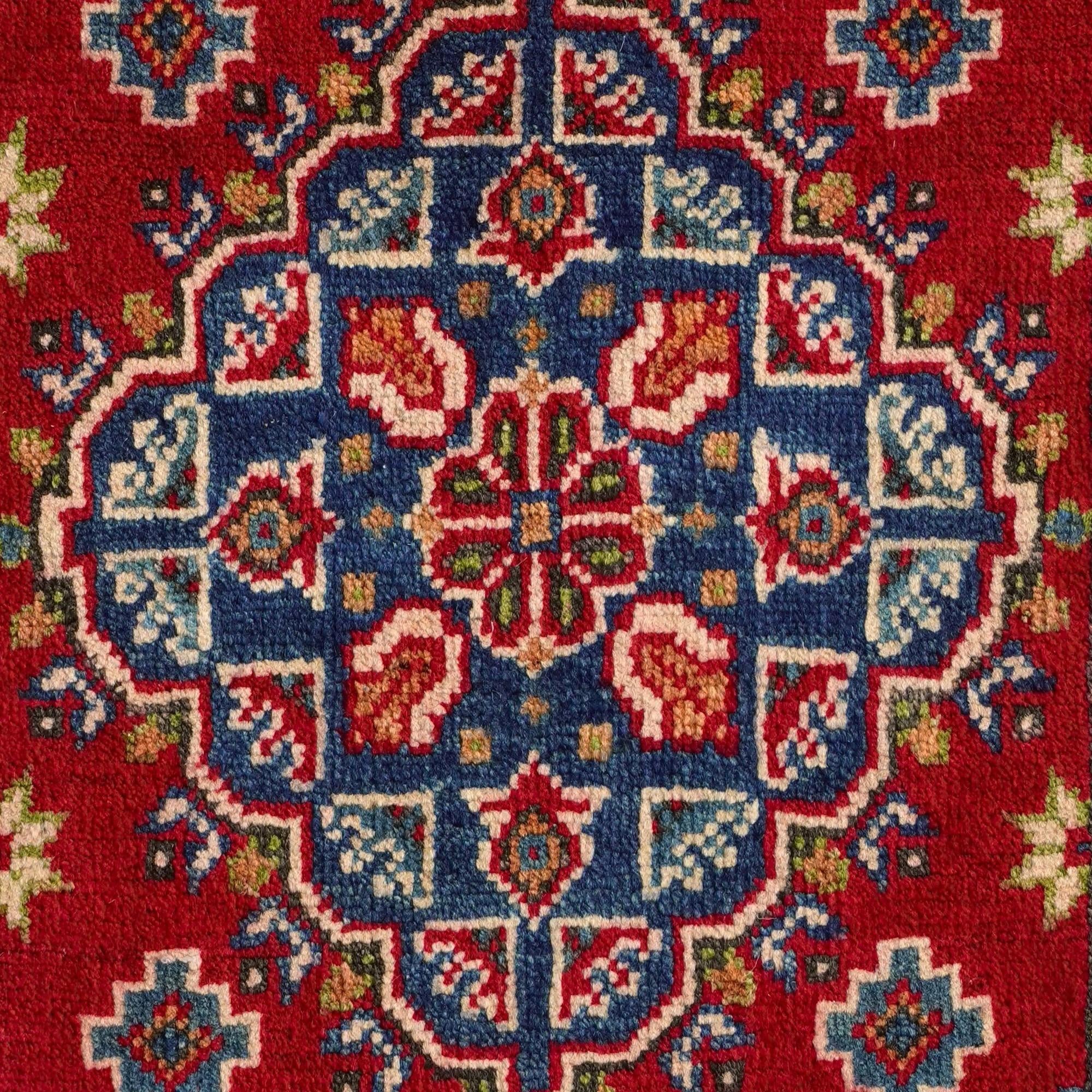 60cm x 100cm Hand Knotted Kazak Rug