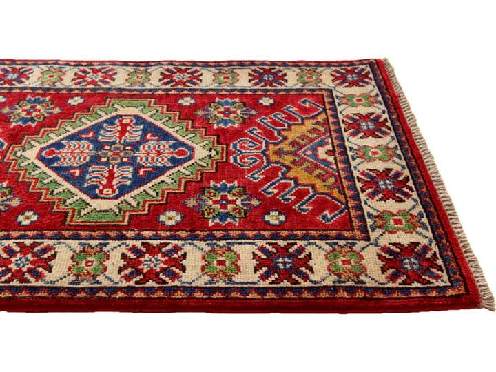 2' x 3' Hand Knotted Kazak Rug