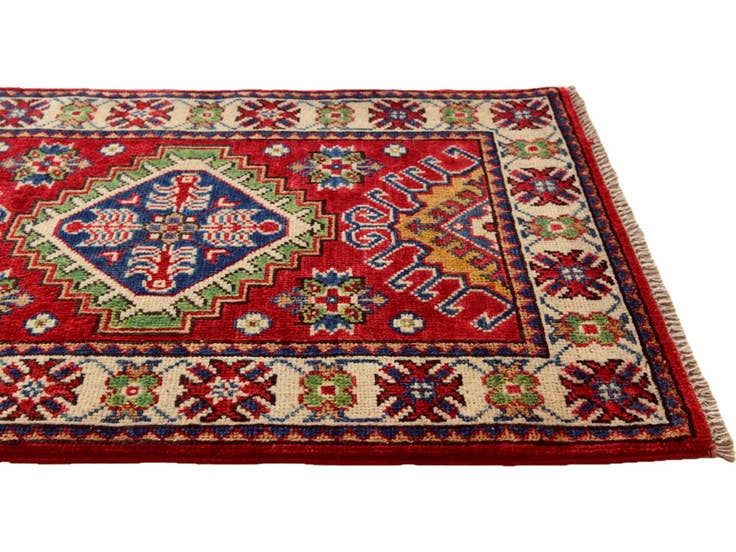Detail image of 2' x 3' Hand Knotted Kazak Rug