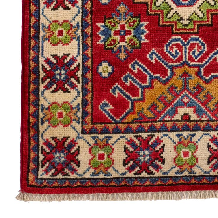 Detail image of 2' x 3' Hand Knotted Kazak Rug