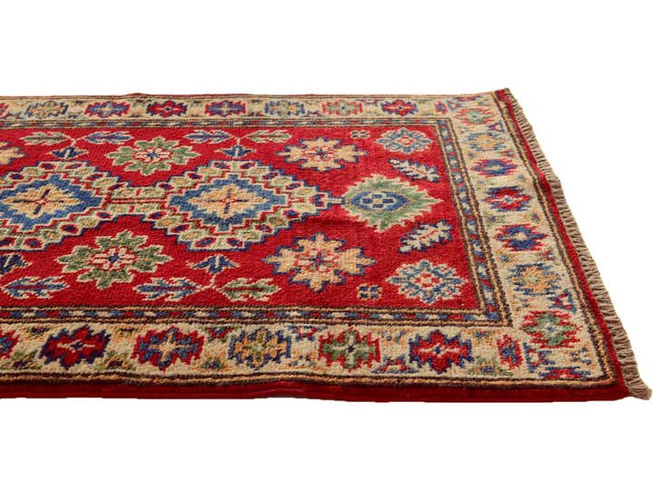 1' 11 x 3' 1 Hand Knotted Kazak Rug
