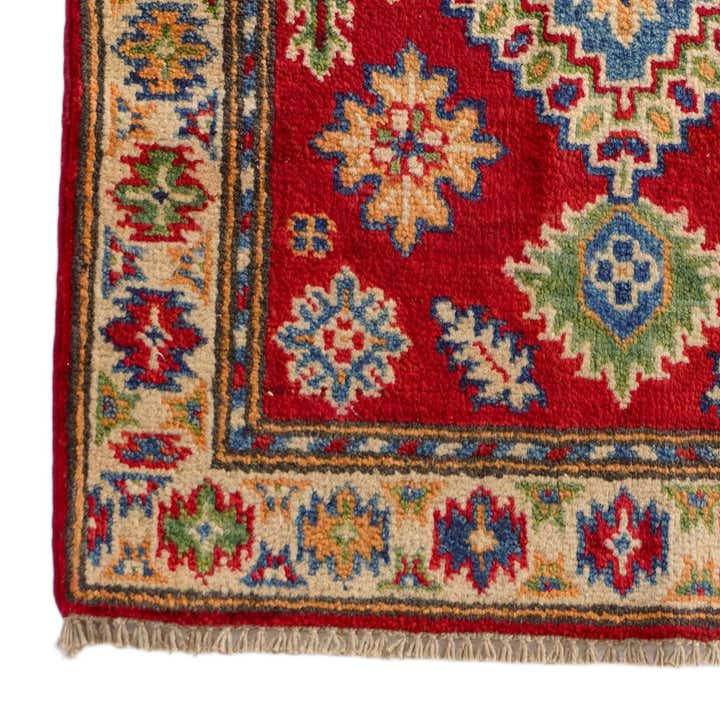 1' 11 x 3' 1 Hand Knotted Kazak Rug