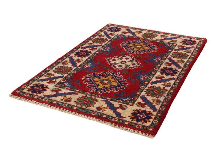 2' x 3' Hand Knotted Kazak Rug