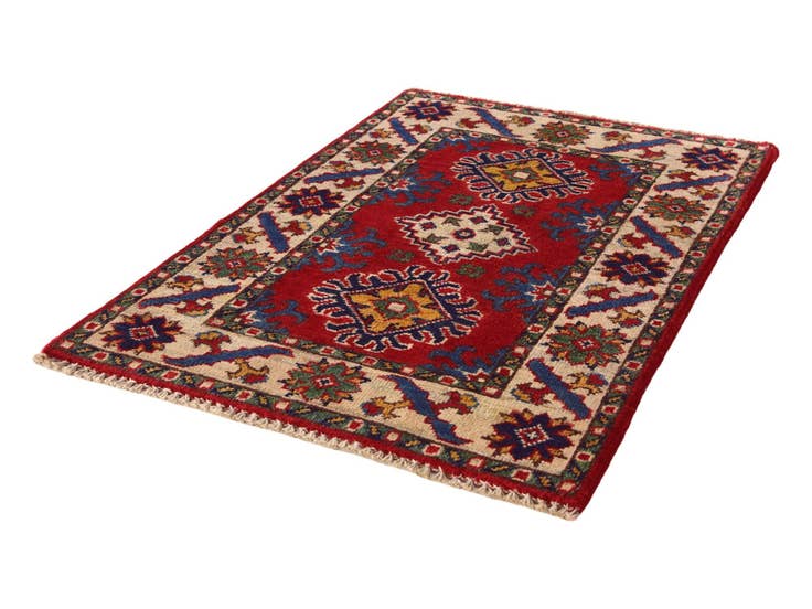 Detail image of 2' x 3' Hand Knotted Kazak Rug