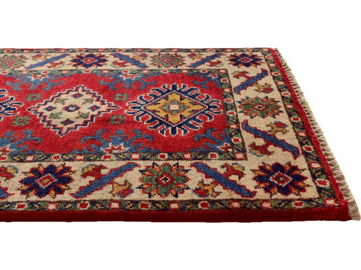 2' x 3' Hand Knotted Kazak Rug