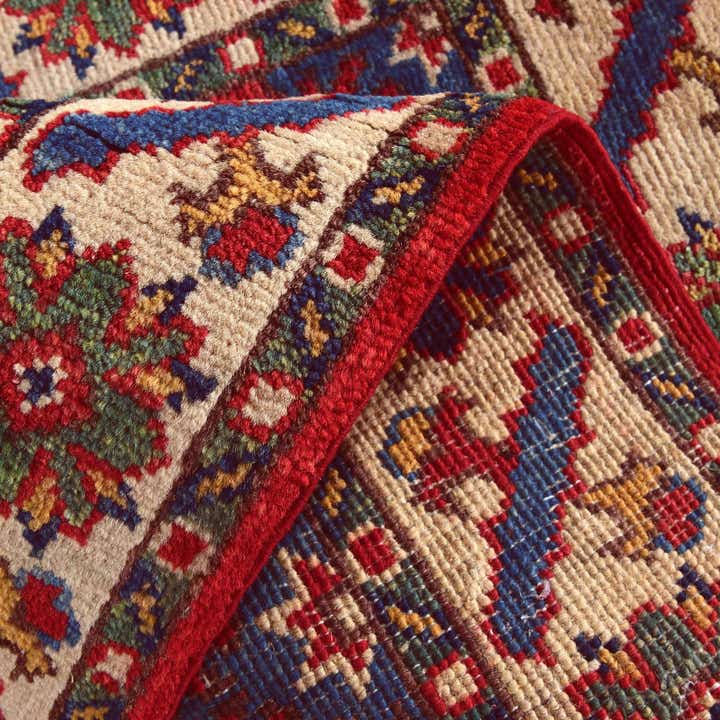 2' x 3' Hand Knotted Kazak Rug